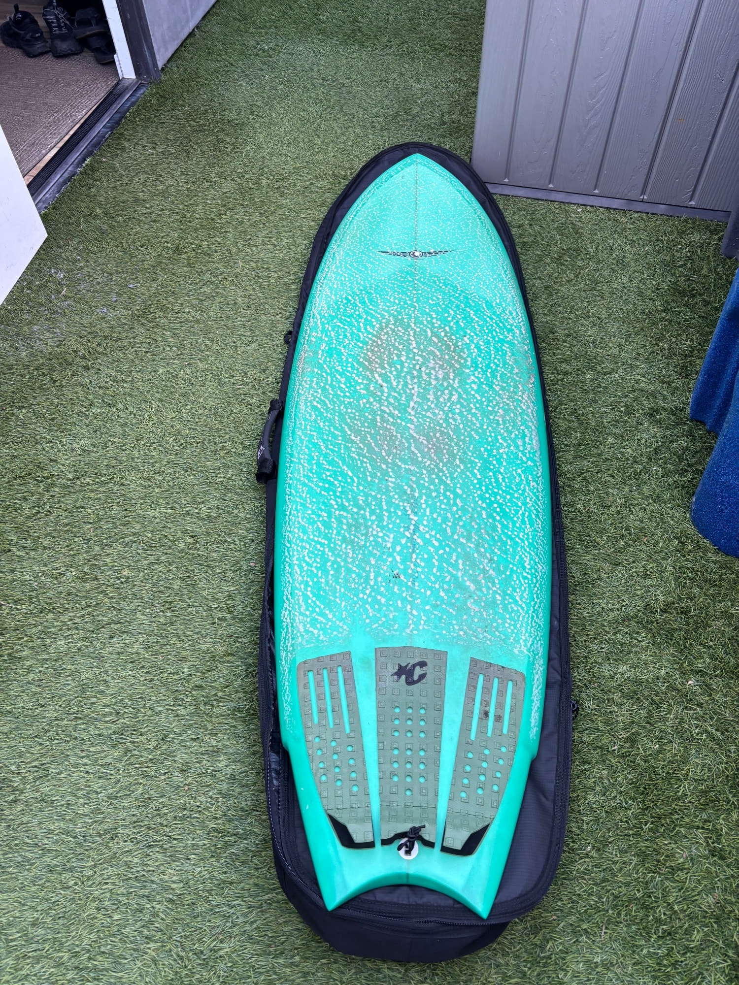 ALLAN GIBBONS Designs Custom 6’7” X 23”X 3 1/4” LBK MOON Tail - 6'7"