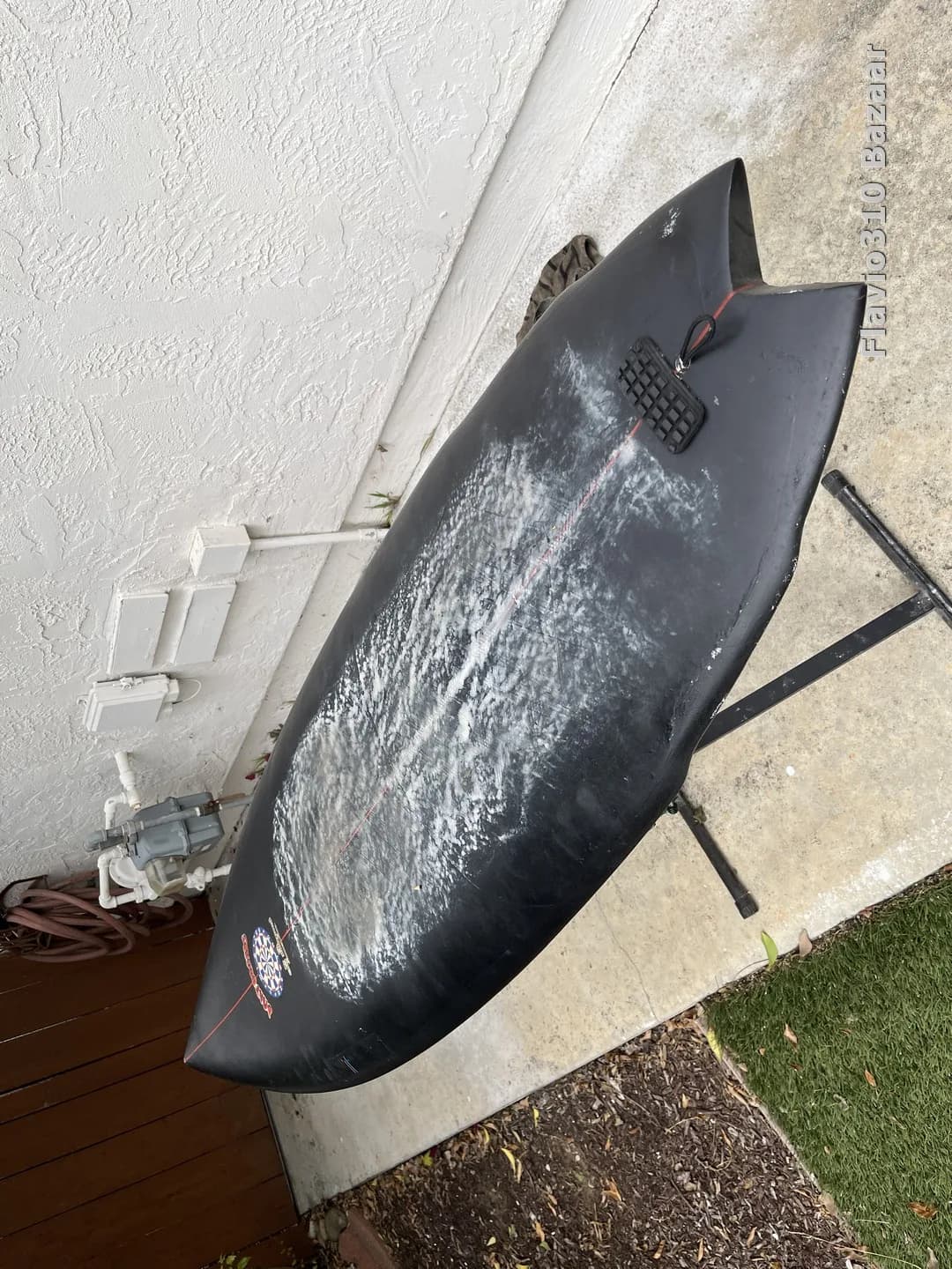 70s DART BOARDS Craig Hollingsworth 5'10 Single Fin Painted (9 of 12)