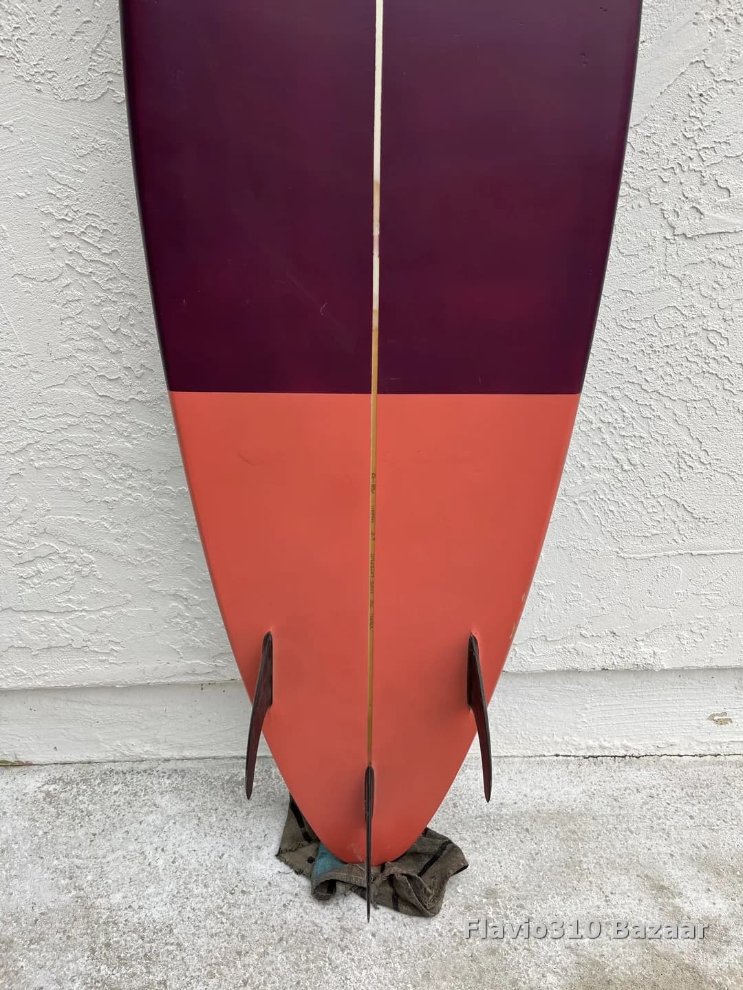 1990s YBAN Billabong Pipeline Step Up 6'9 Painted Over READ (11 of 12)