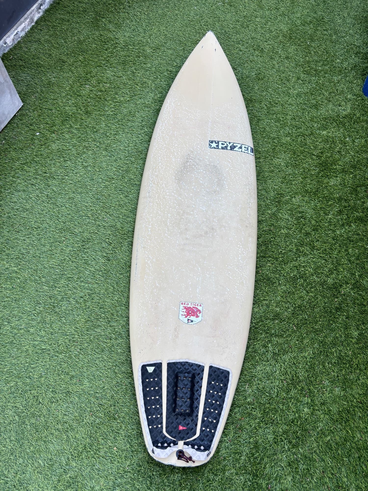 PYZEL Surfboards RED TIGER Custom Dark Arts - 6'8" - Image 1