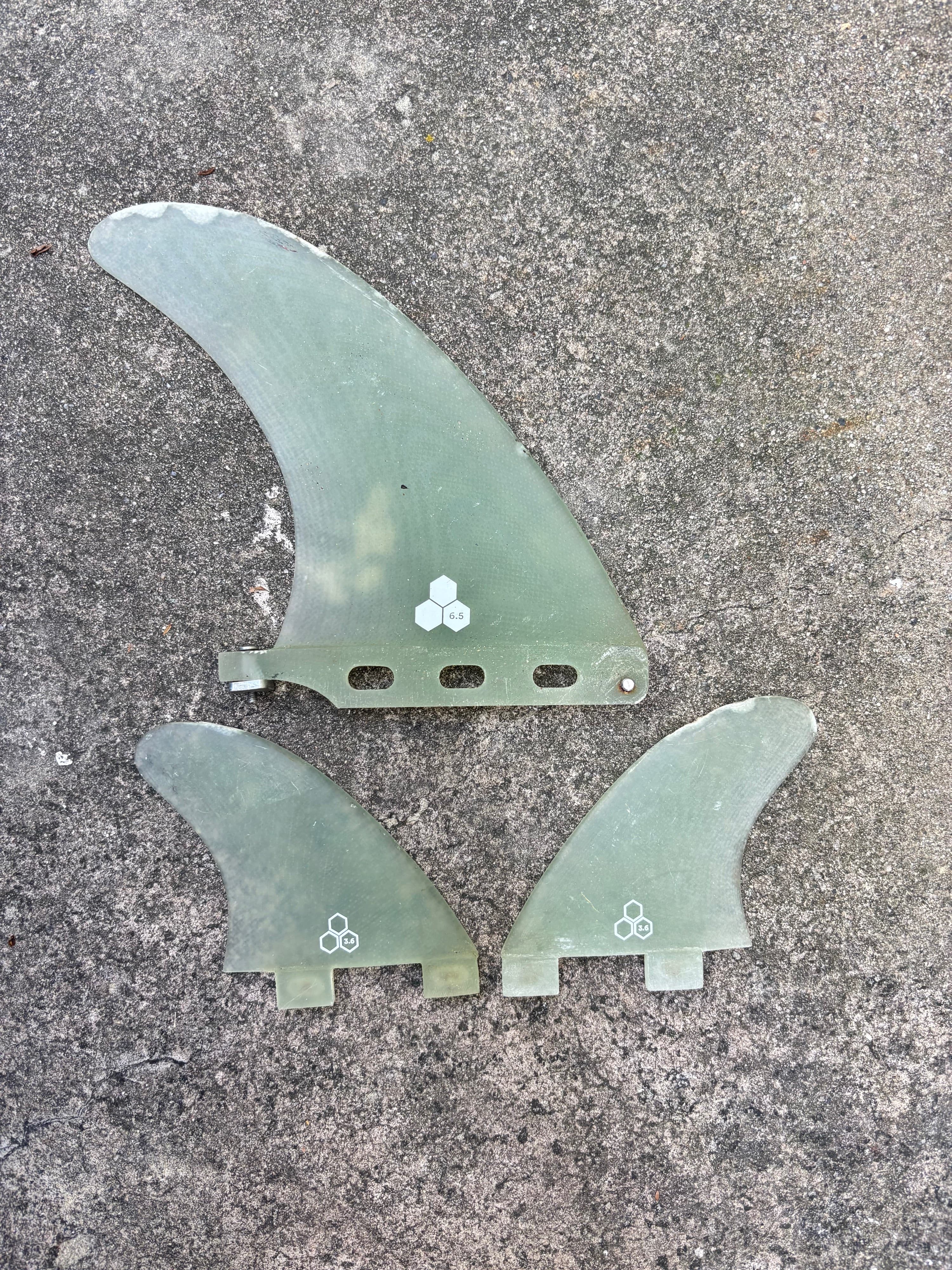 Channel Islands Mid Length Single Fin Plus Side Bites - Image 1