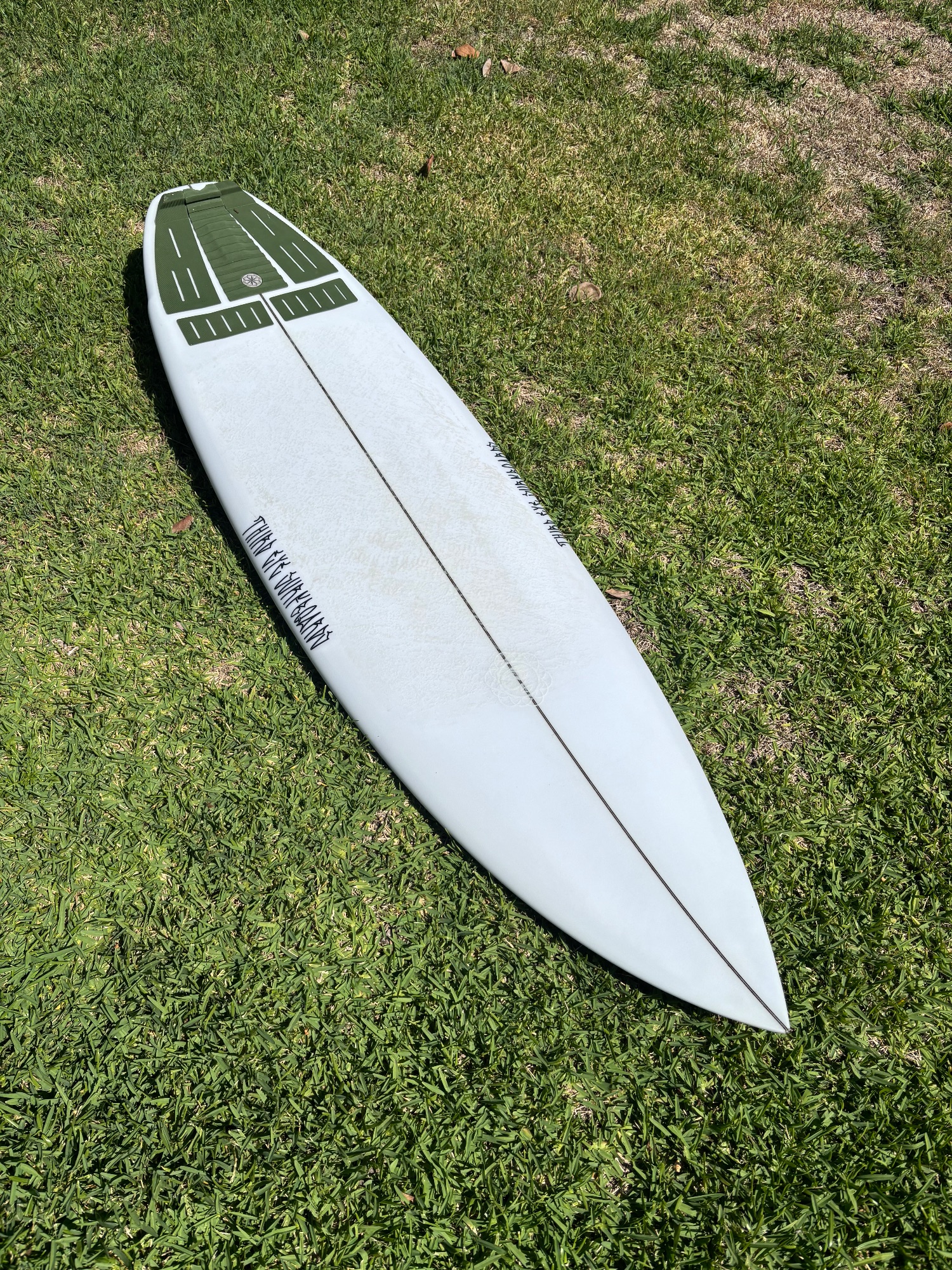 5’10 Twinzer With Fins - Image 1