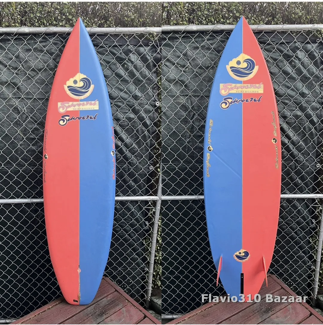 80s Vintage DOUG SCHROEDEL Surfboards - 6'6 Thruster - Image 1