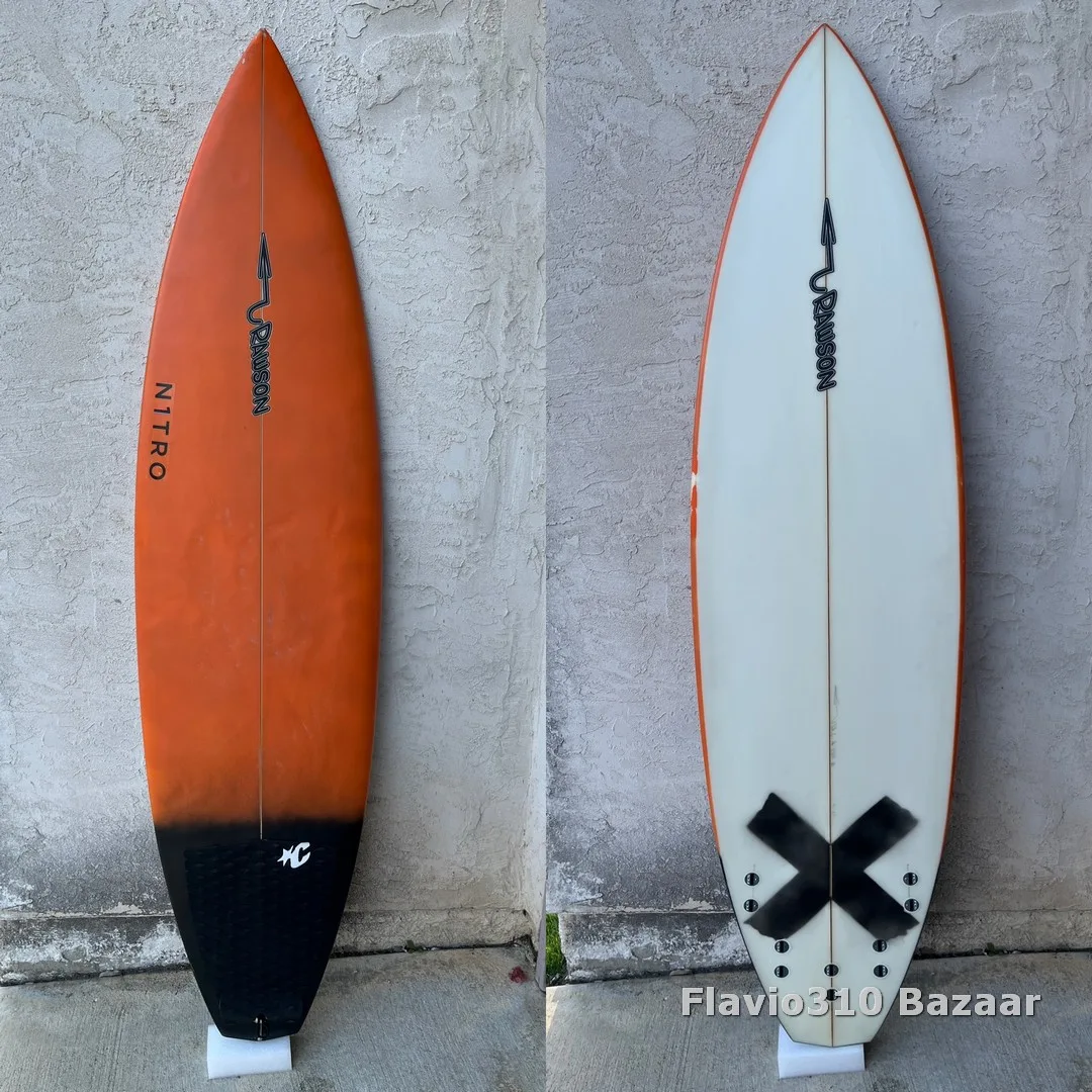 RAWSON SURFBOARDS Shortboard HC+EBP - 6'0 X 18 1/2 X 2 1/4 - Image 1