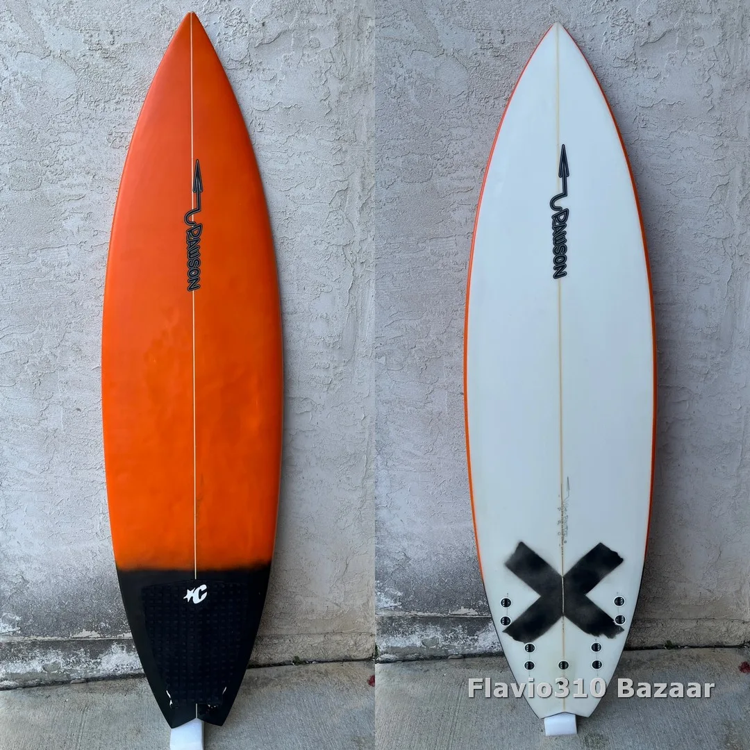 RAWSON SURFBOARDS Ego Booster Pro 27.6L 5'10 X 18 7/8 X 2 3/ - Image 1