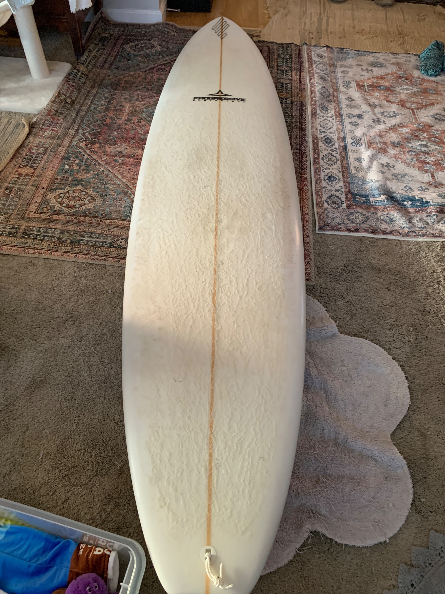 8’0 Progressive 3 Fin Surfboard - Image 1